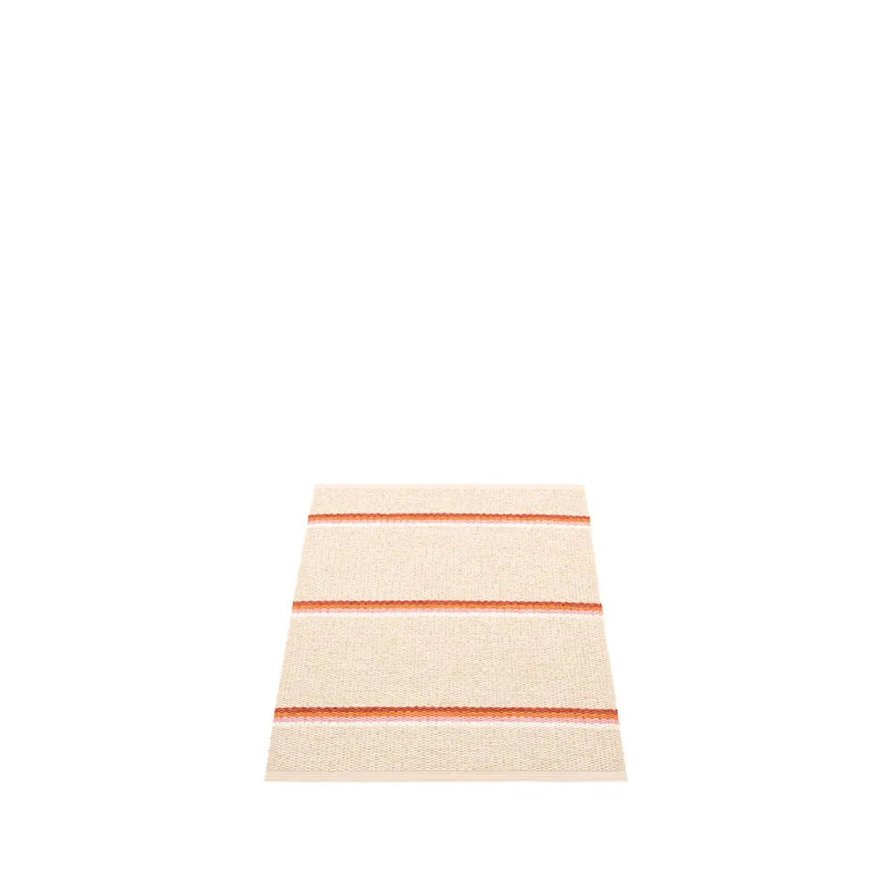 Olle gångmatta, brick, 70x90 cm Pappelina