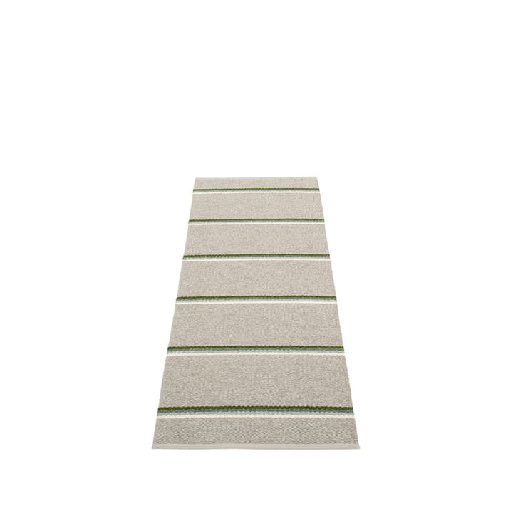 Olle gångmatta - green, 70x180 cm - Pappelina