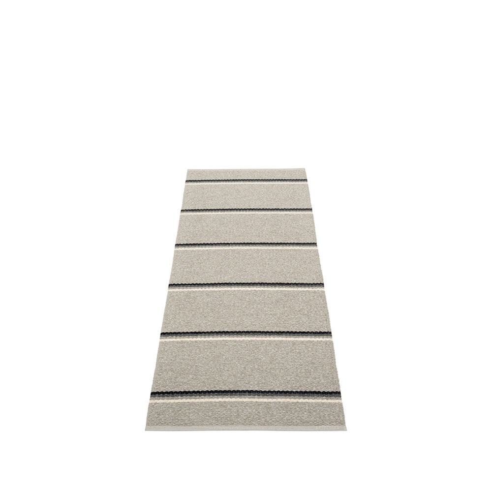 Pappelina Olle gångmatta grey, 70x180 cm | Skandinavisk Design | Plastmattor | Grå