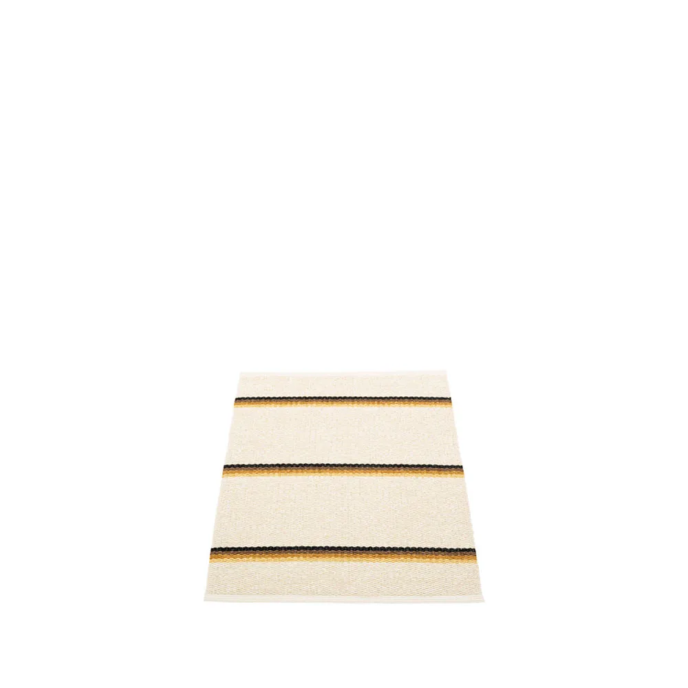 Olle gångmatta, ochre, 70x90 cm Pappelina