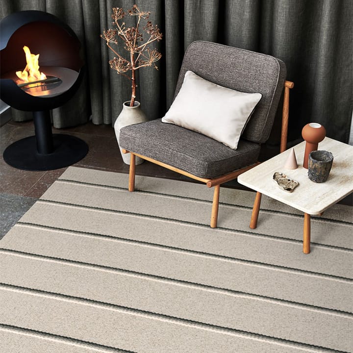 Olle matta, grey, 180x260 cm Pappelina