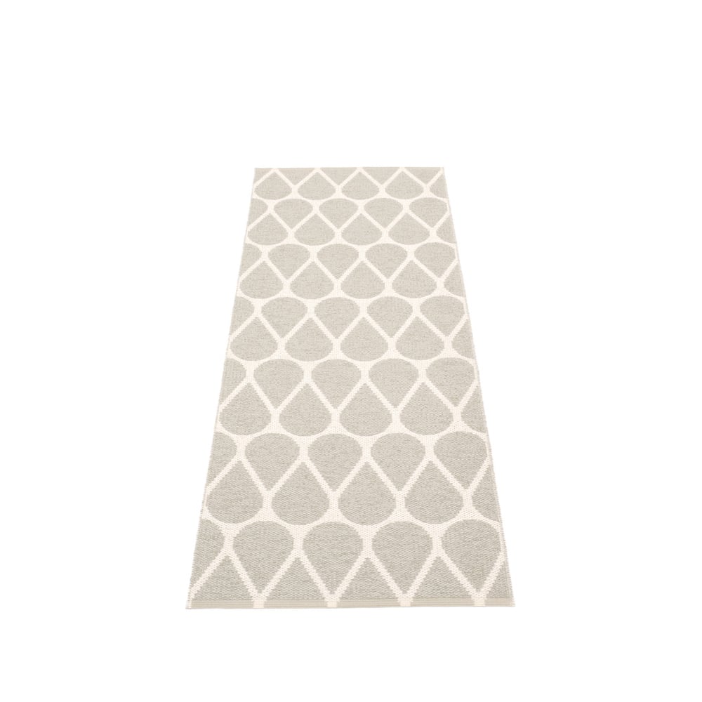 Pappelina Otis gångmatta linen/white, 70x200 cm | Skandinavisk Design | Plastmattor | Beige