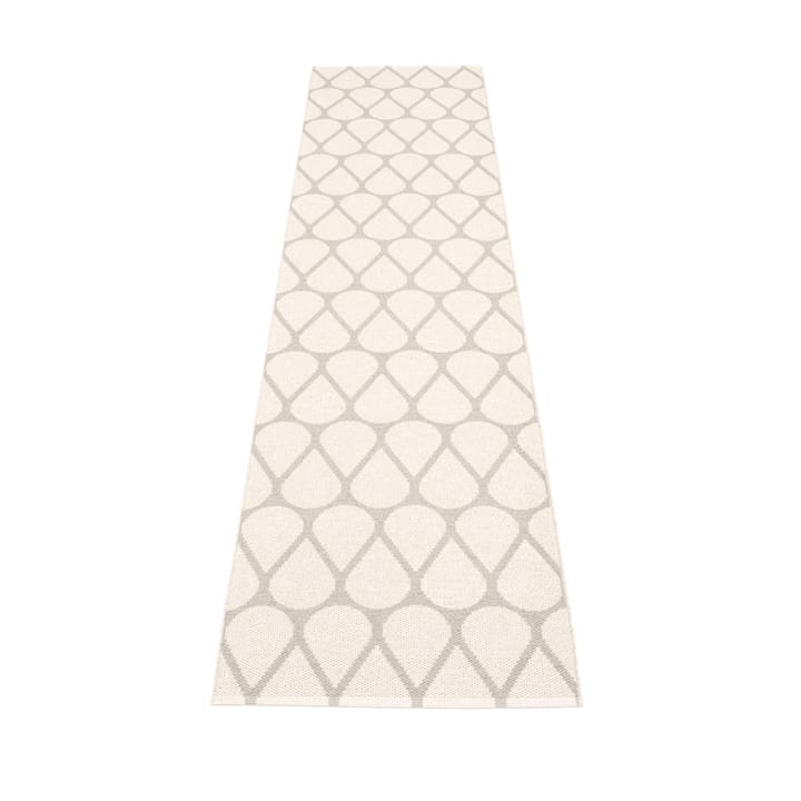 Otis gångmatta, linen/white, 70x320 cm Pappelina