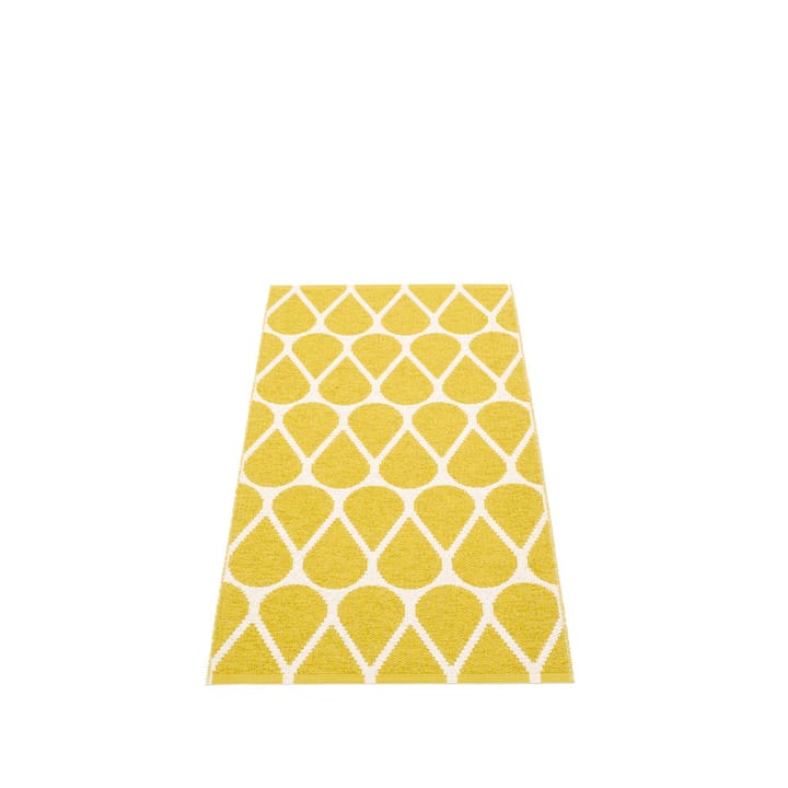 Otis gångmatta - mustard/vanilla, 70x140 cm - Pappelina