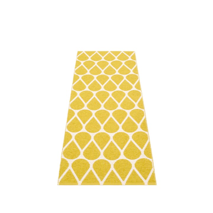 Otis gångmatta - mustard/vanilla, 70x200 cm - Pappelina