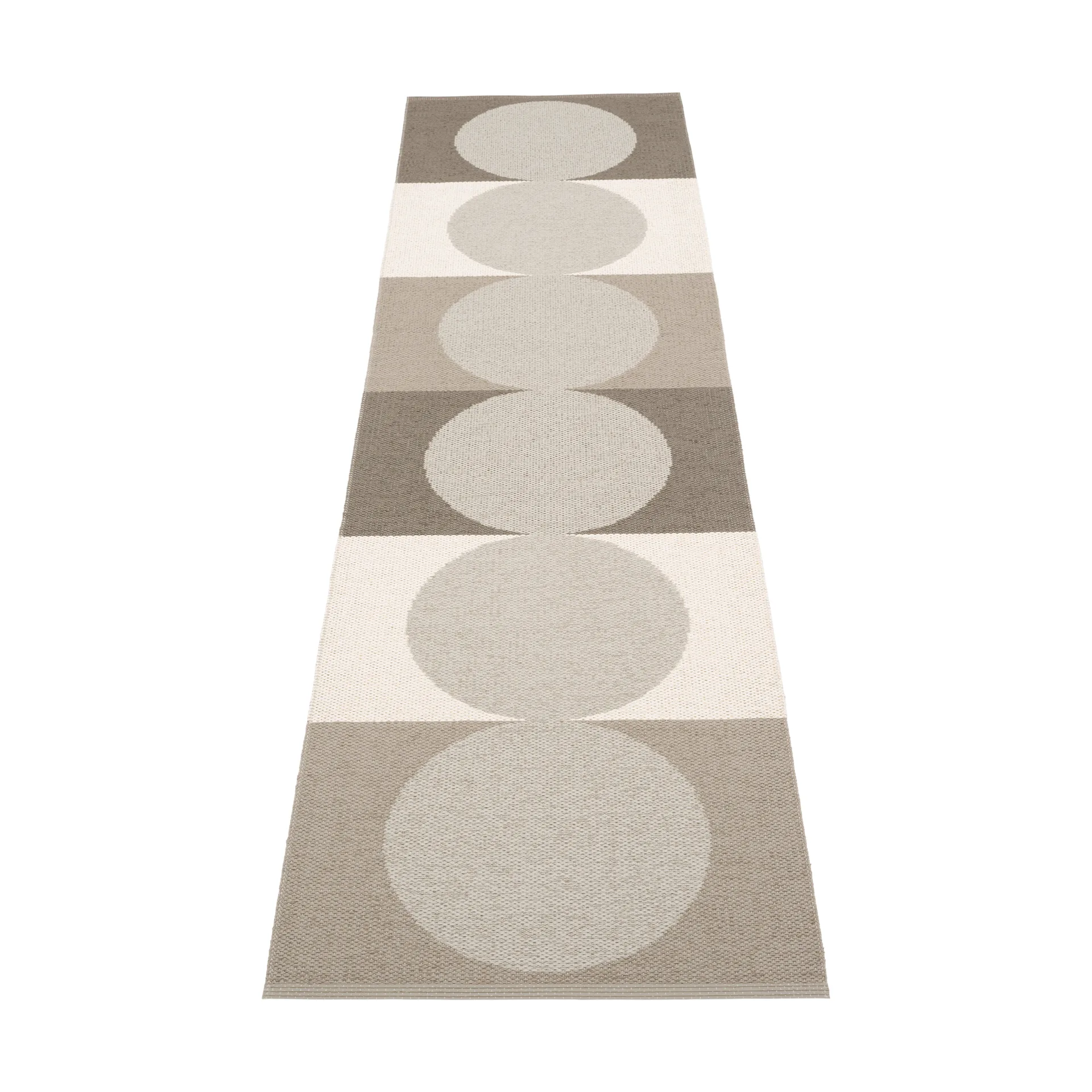 Otto gångmatta, Clay-linen, 70x280 cm Pappelina