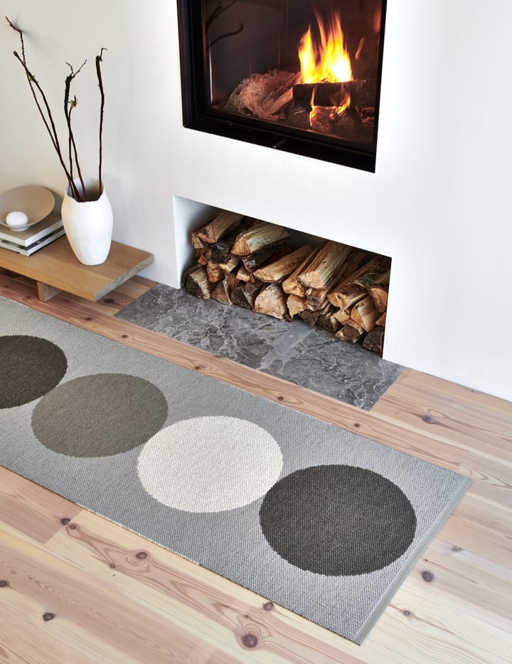 Otto gångmatta, Clay-linen, 70x280 cm Pappelina