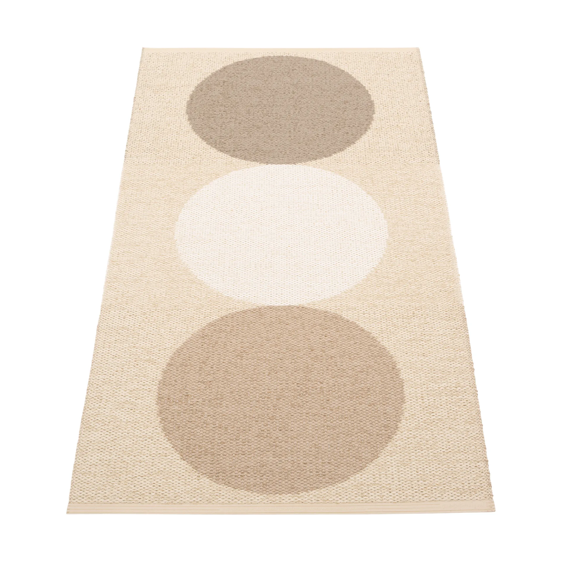 Otto gångmatta, Grain-cream, 70x140 cm Pappelina