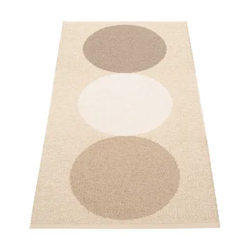 Otto gångmatta - Grain-cream, 70x140 cm - Pappelina
