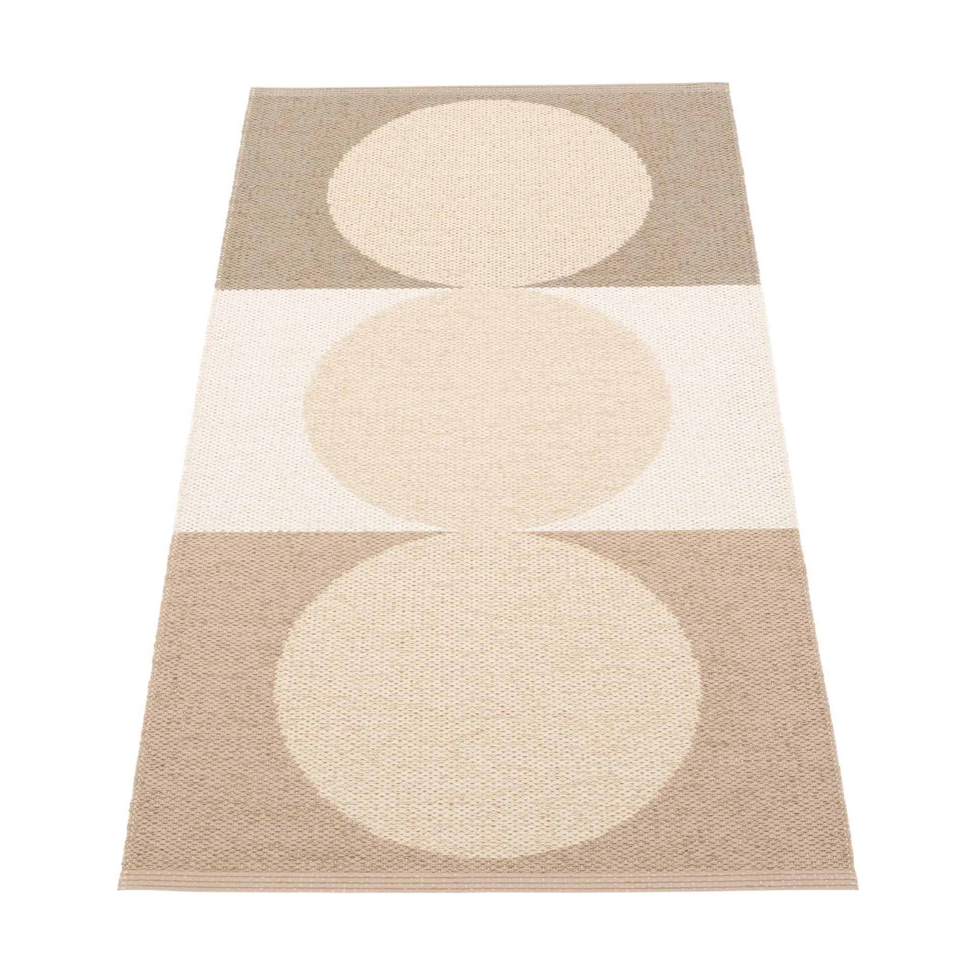 Otto gångmatta, Grain-cream, 70x140 cm Pappelina