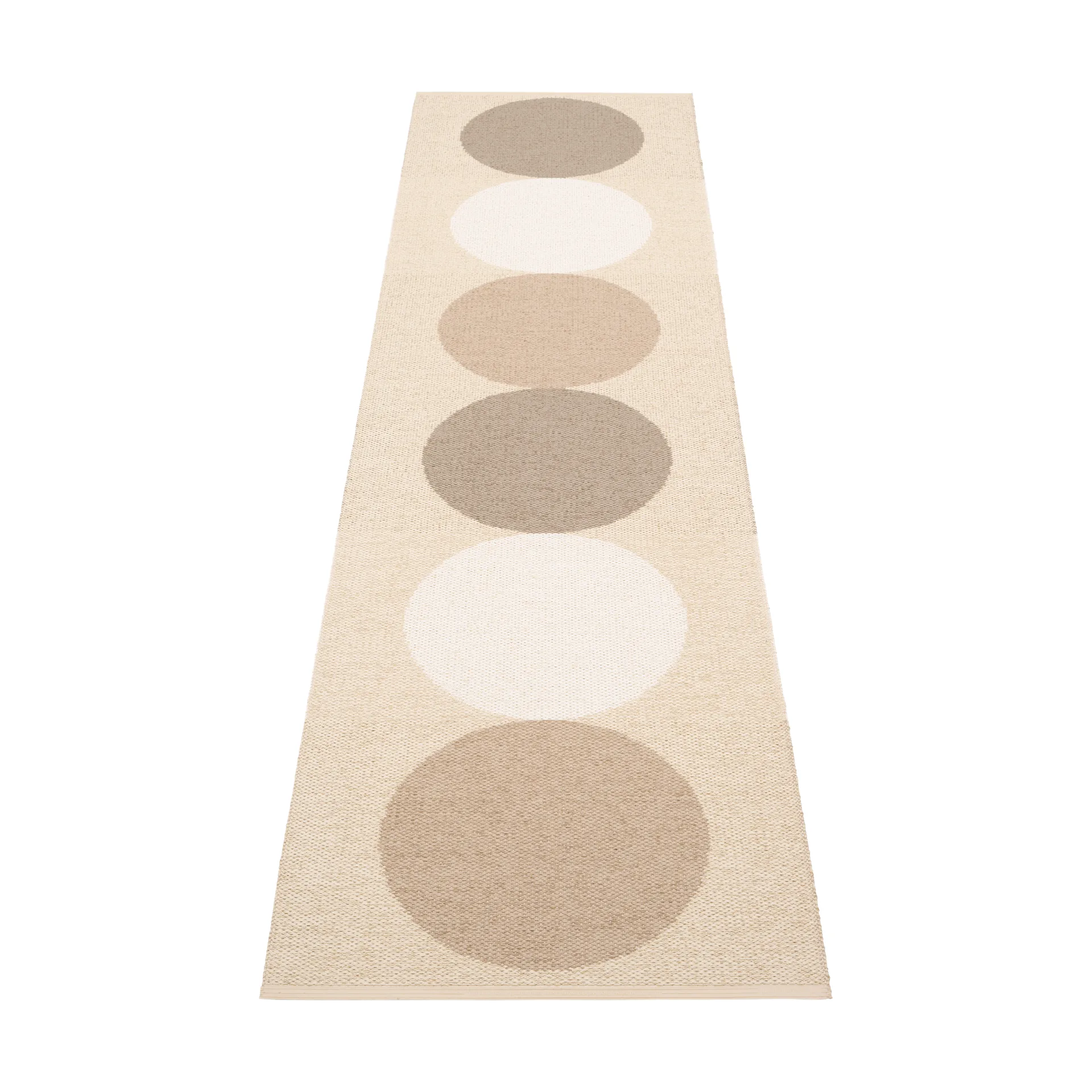 Otto gångmatta, Grain-cream, 70x280 cm Pappelina