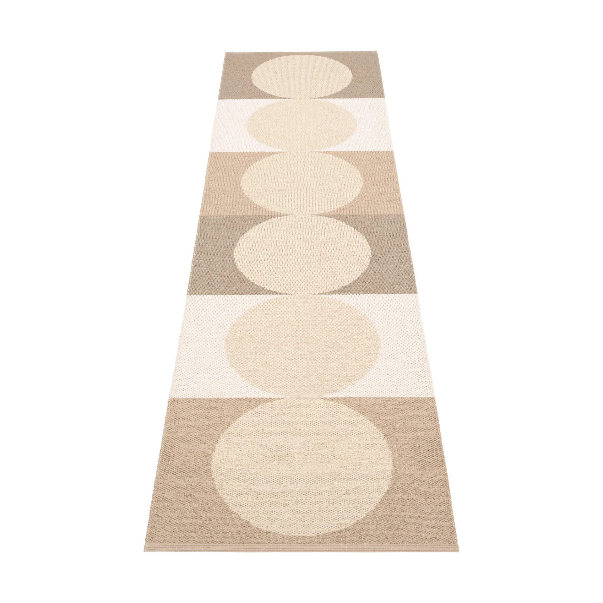 Otto gångmatta, Grain-cream, 70x280 cm Pappelina