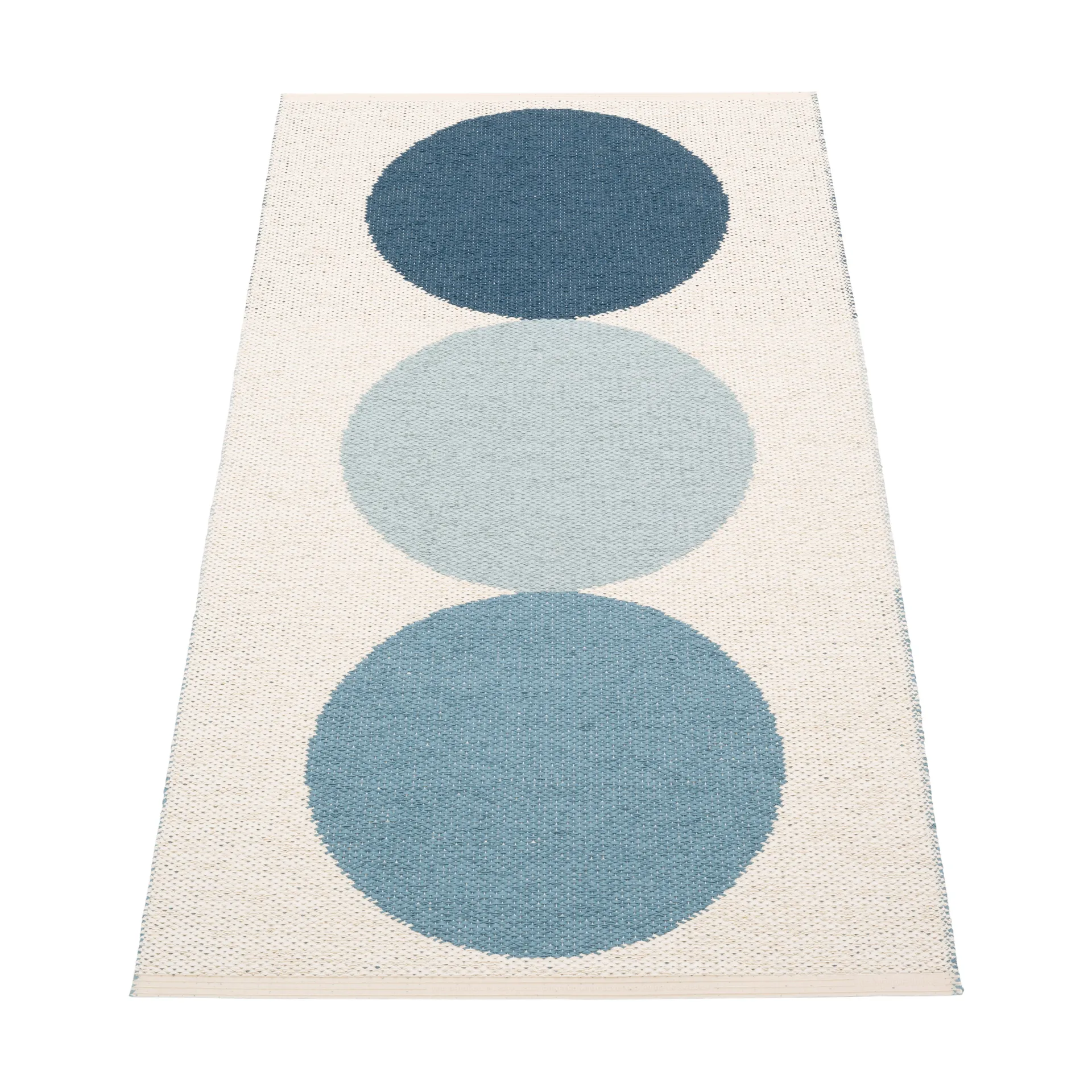 Otto gångmatta, Sky-vanilla, 70x140 cm Pappelina