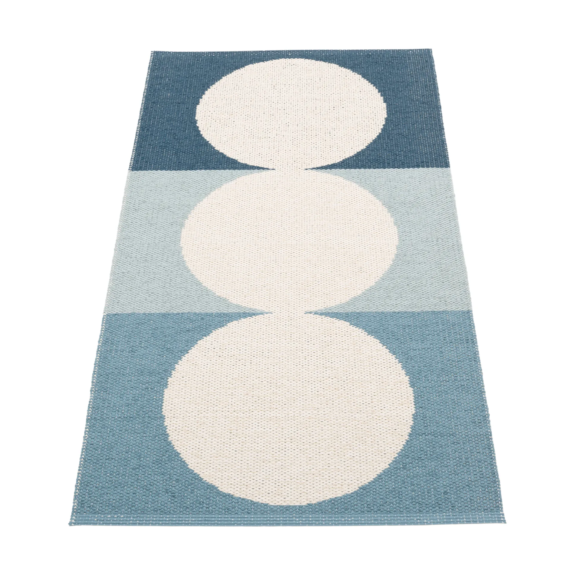 Otto gångmatta, Sky-vanilla, 70x140 cm Pappelina