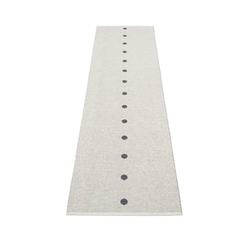 Peg gångmatta - granit/fossil grey, 70x280 cm - Pappelina