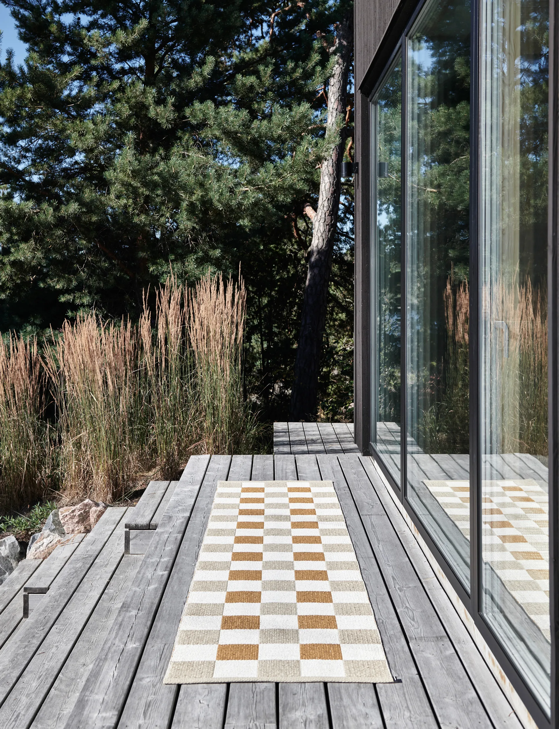 Pix gångmatta, Beige-vanilla 70x240 cm Pappelina