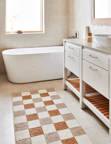 Pix gångmatta - Beige-vanilla 70x240 cm - Pappelina