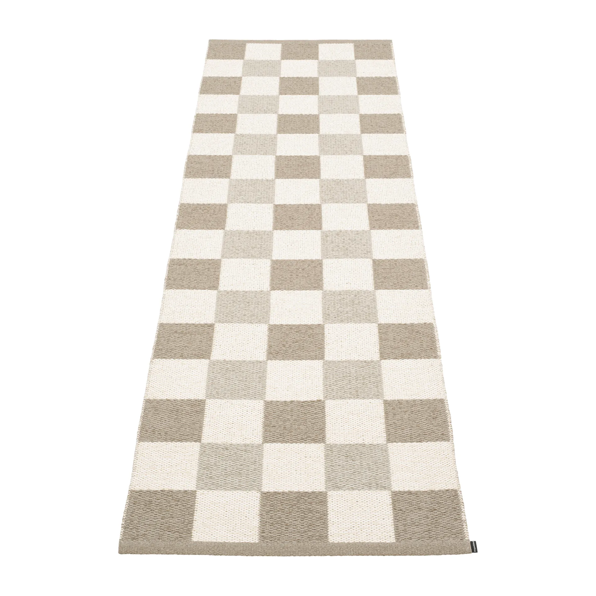 Pix gångmatta, Dark Linen-vanilla, 70x240 cm Pappelina