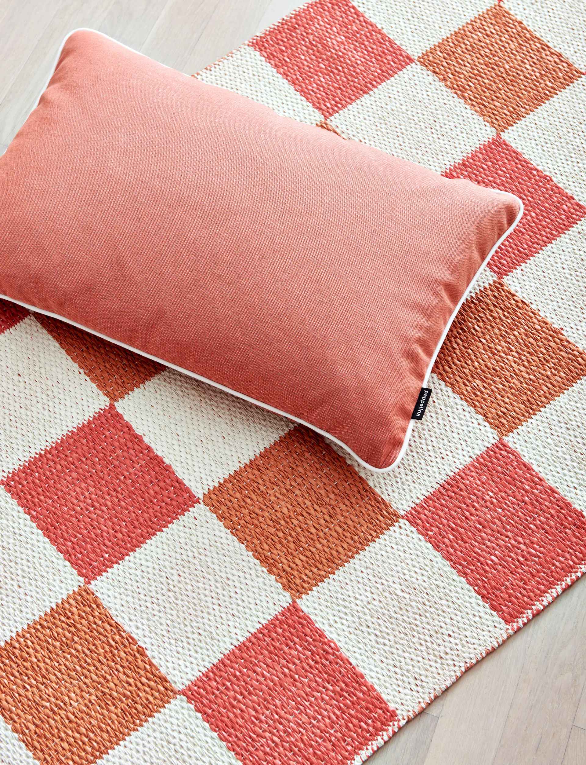 Pix gångmatta, Flamingo-vanilla, 70x160 cm Pappelina