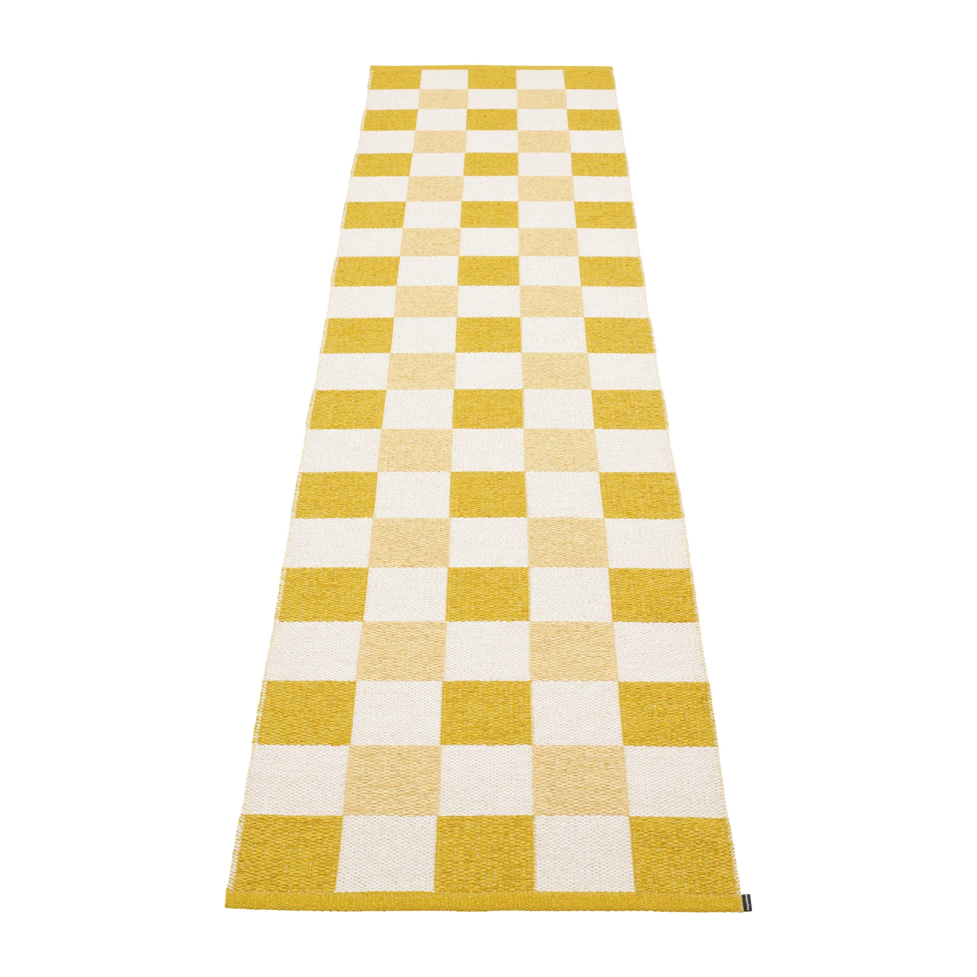 Pix gångmatta, Mustard-vanilla, 70x300 cm Pappelina