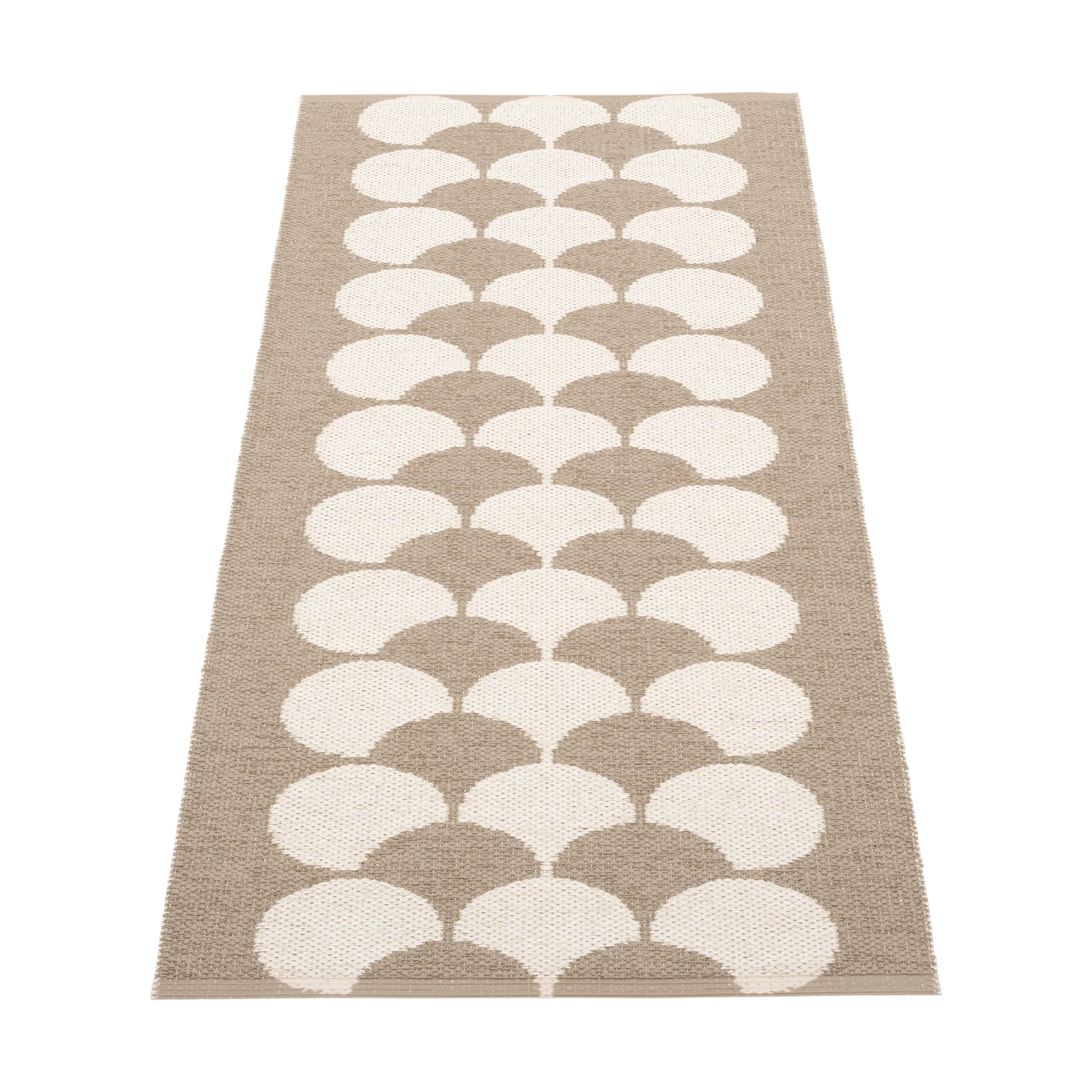 Poppy gångmatta, Potato-vanilla, 70x150 cm Pappelina