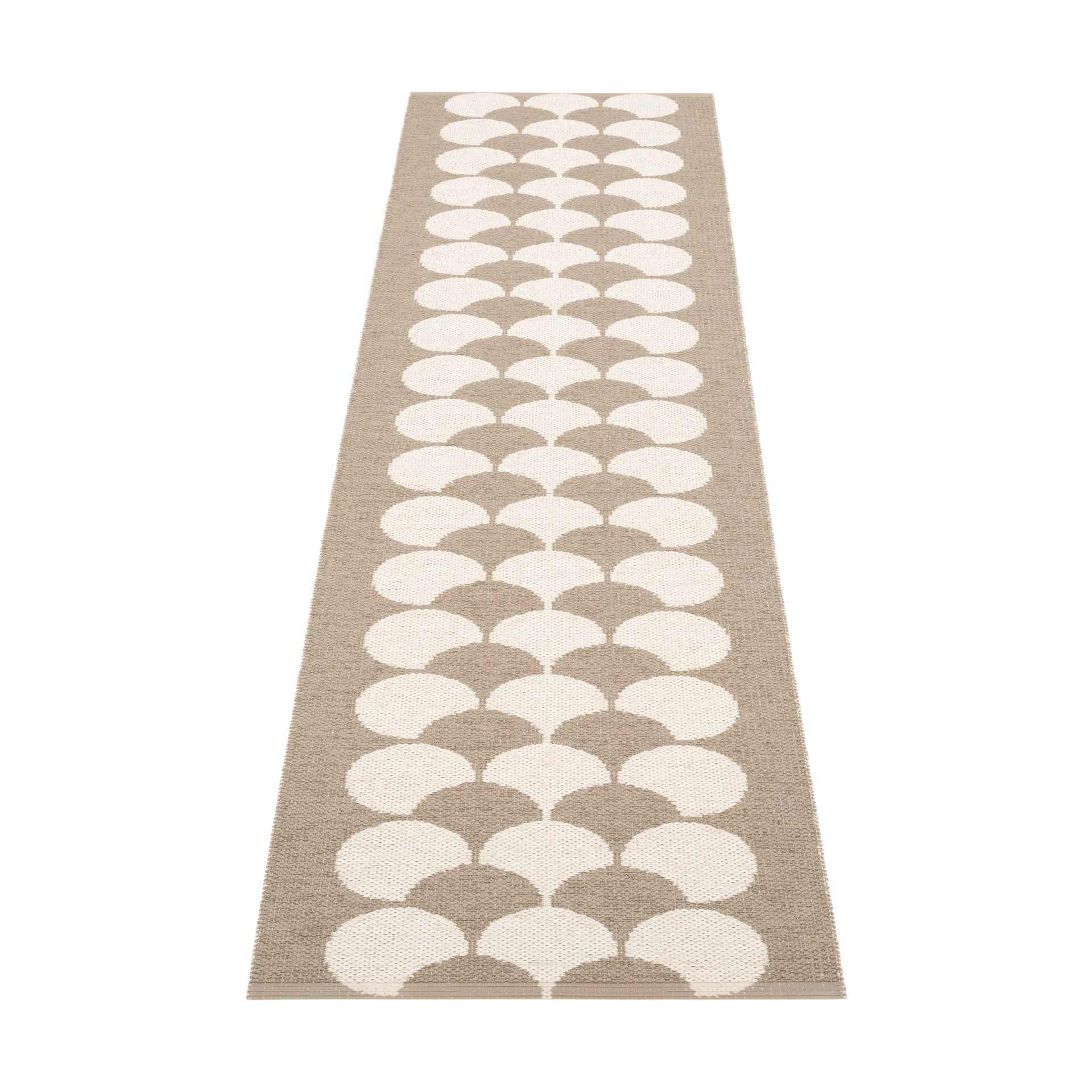 Poppy gångmatta, Potato-vanilla, 70x250 cm Pappelina