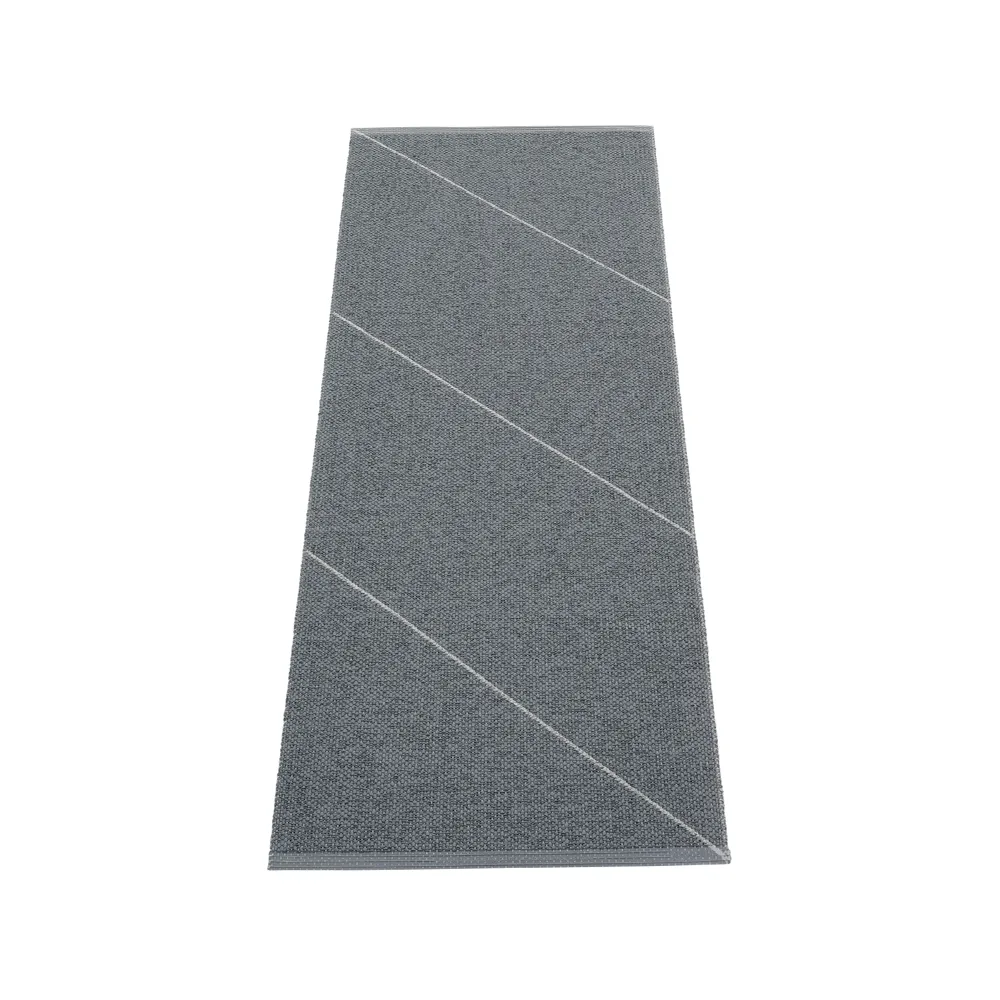 Randy gångmatta, granit/grey, 70x135 cm Pappelina