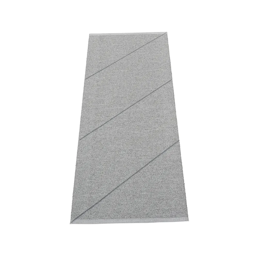 Randy gångmatta, granit/grey, 70x135 cm Pappelina