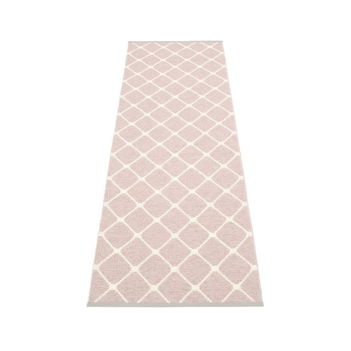 Rex gångmatta - pale rose/vanilla, 70x240 cm - Pappelina
