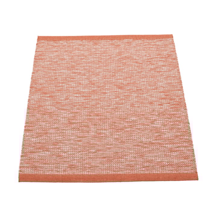 Sam matta - Brick-pale rose, 70x90 cm - Pappelina