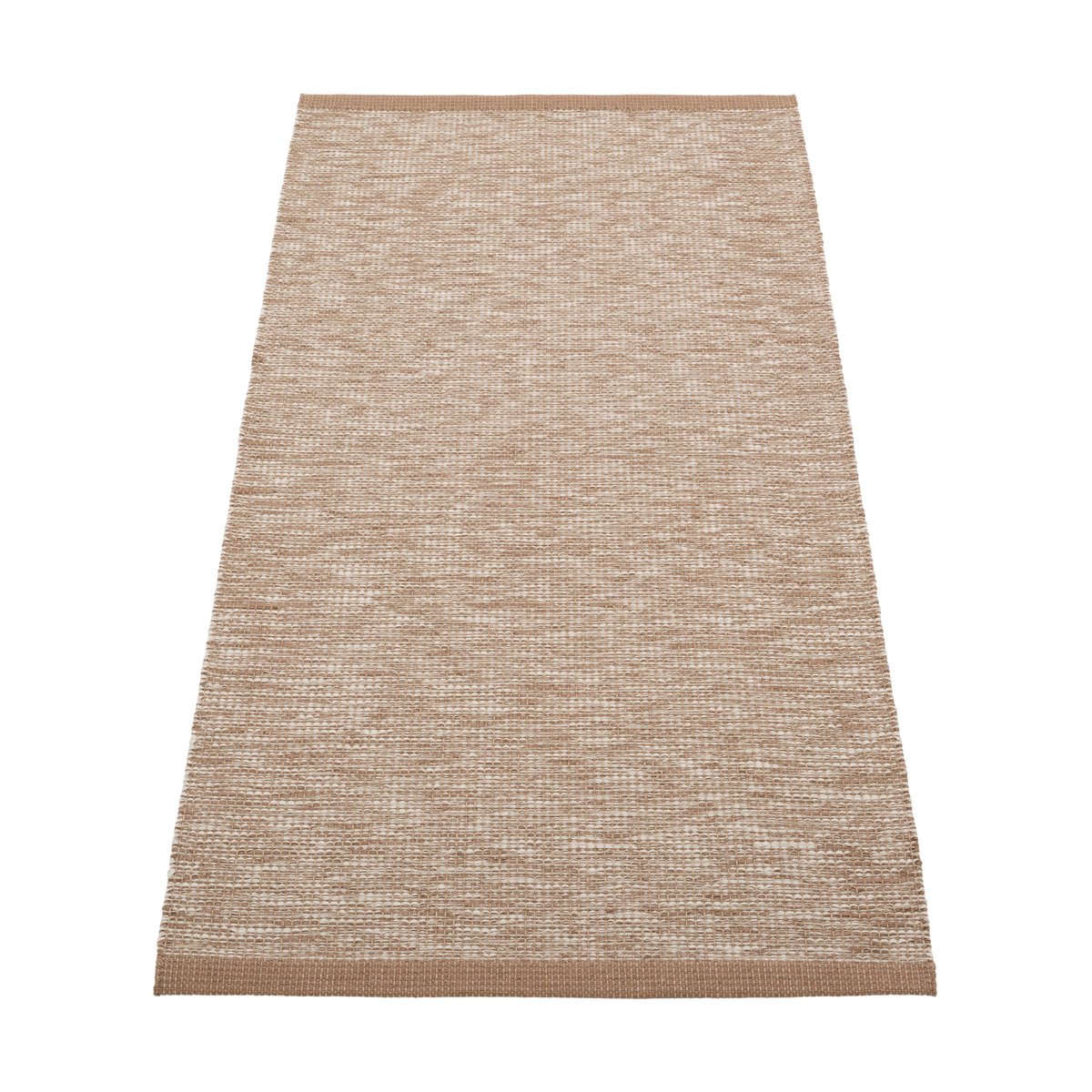 Pappelina Sam matta Brown-linen, 70x150 cm | Skandinavisk Design | Plastmattor | Brun