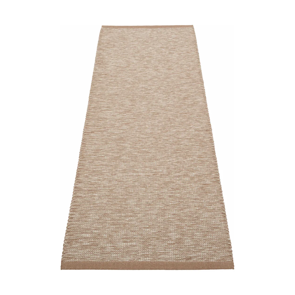 Pappelina Sam matta Brown-linen, 70x225 cm | Skandinavisk Design | Plastmattor | Brun