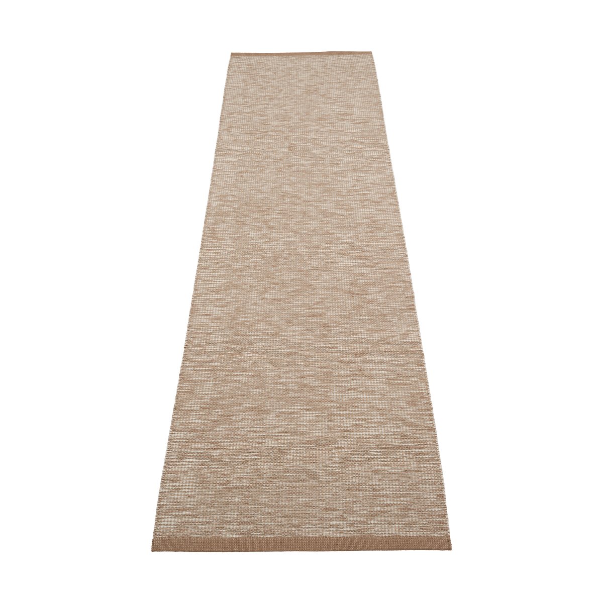 Pappelina Sam matta Brown-linen, 70x300 cm | Skandinavisk Design | Plastmattor | Brun