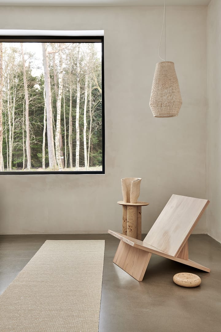 Sam matta, Dark linen-linen, 70x225 cm Pappelina