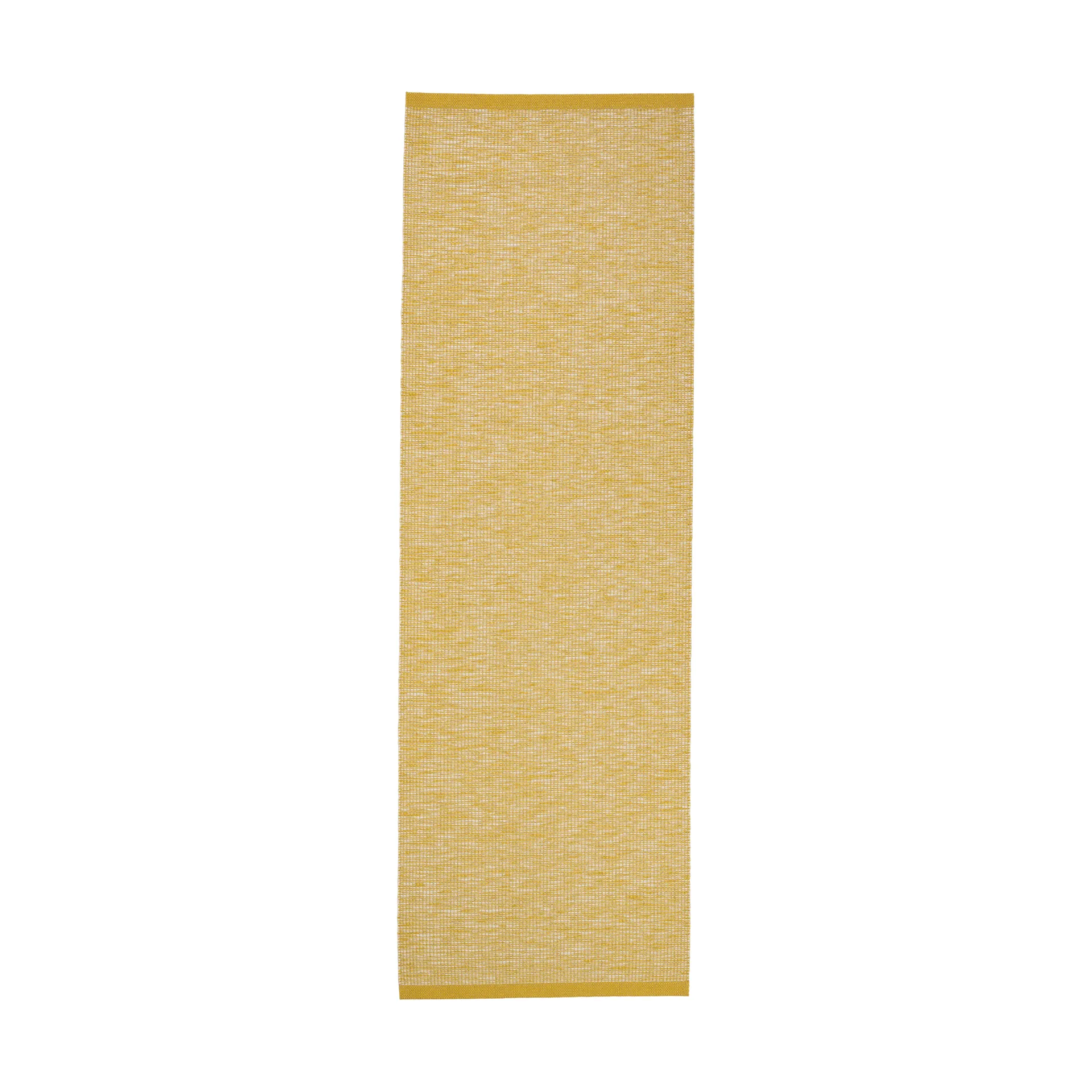 Sam matta, Mustard-cream, 70x225 cm Pappelina