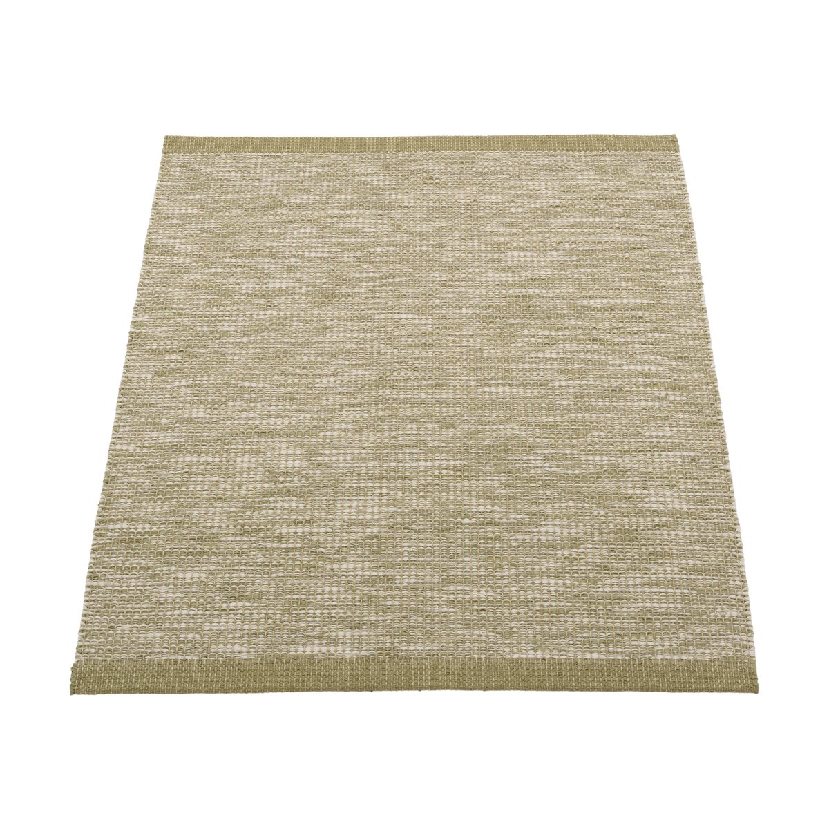 Pappelina Sam matta Pine-linen, 70x90 cm | Skandinavisk Design | Plastmattor | Grön