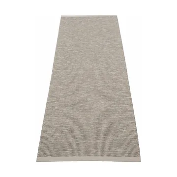 Sam matta - Warm grey-charcoal, 70x225 cm - Pappelina