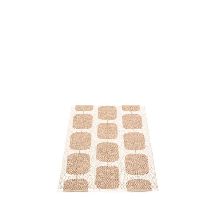 Sten gångmatta, light nougat, 70x100 cm Pappelina