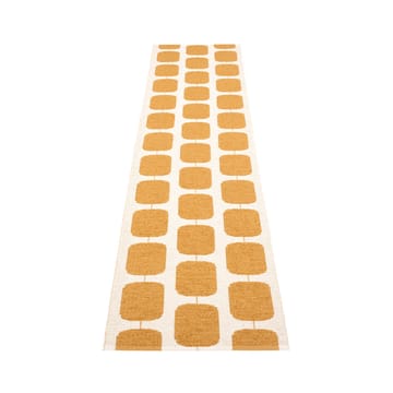 Sten gångmatta - ochre, 70x300 cm - Pappelina
