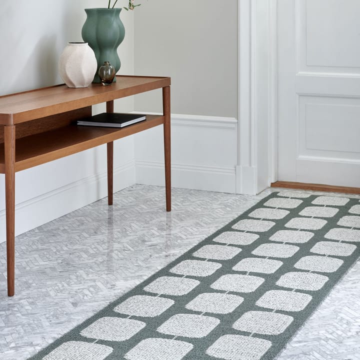 Sten gångmatta, warm grey, 70x100 cm Pappelina