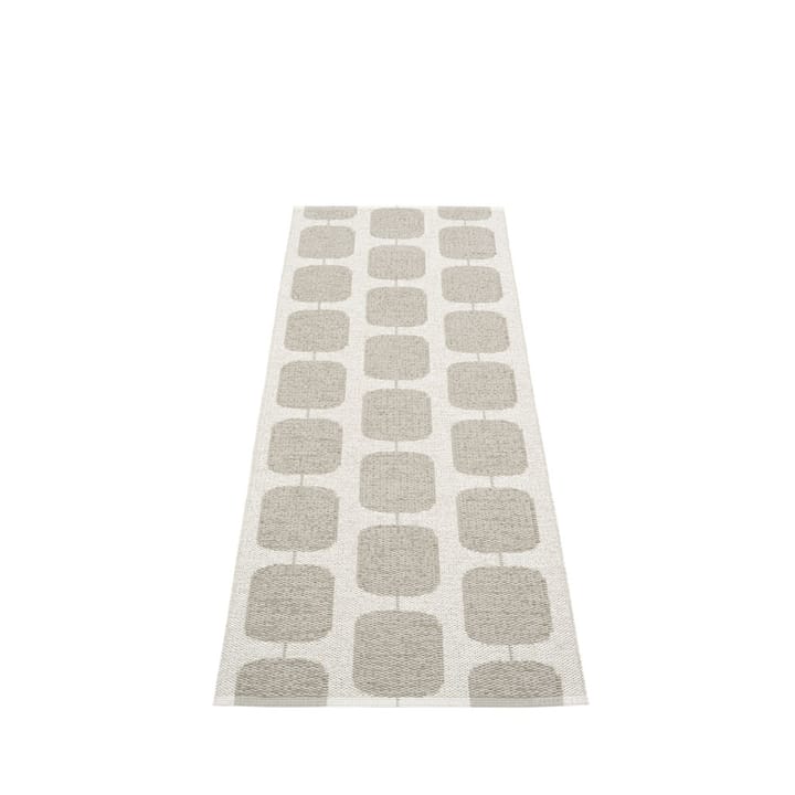 Sten gångmatta, warm grey, 70x200 cm Pappelina