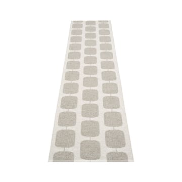 Sten gångmatta - warm grey, 70x300 cm - Pappelina