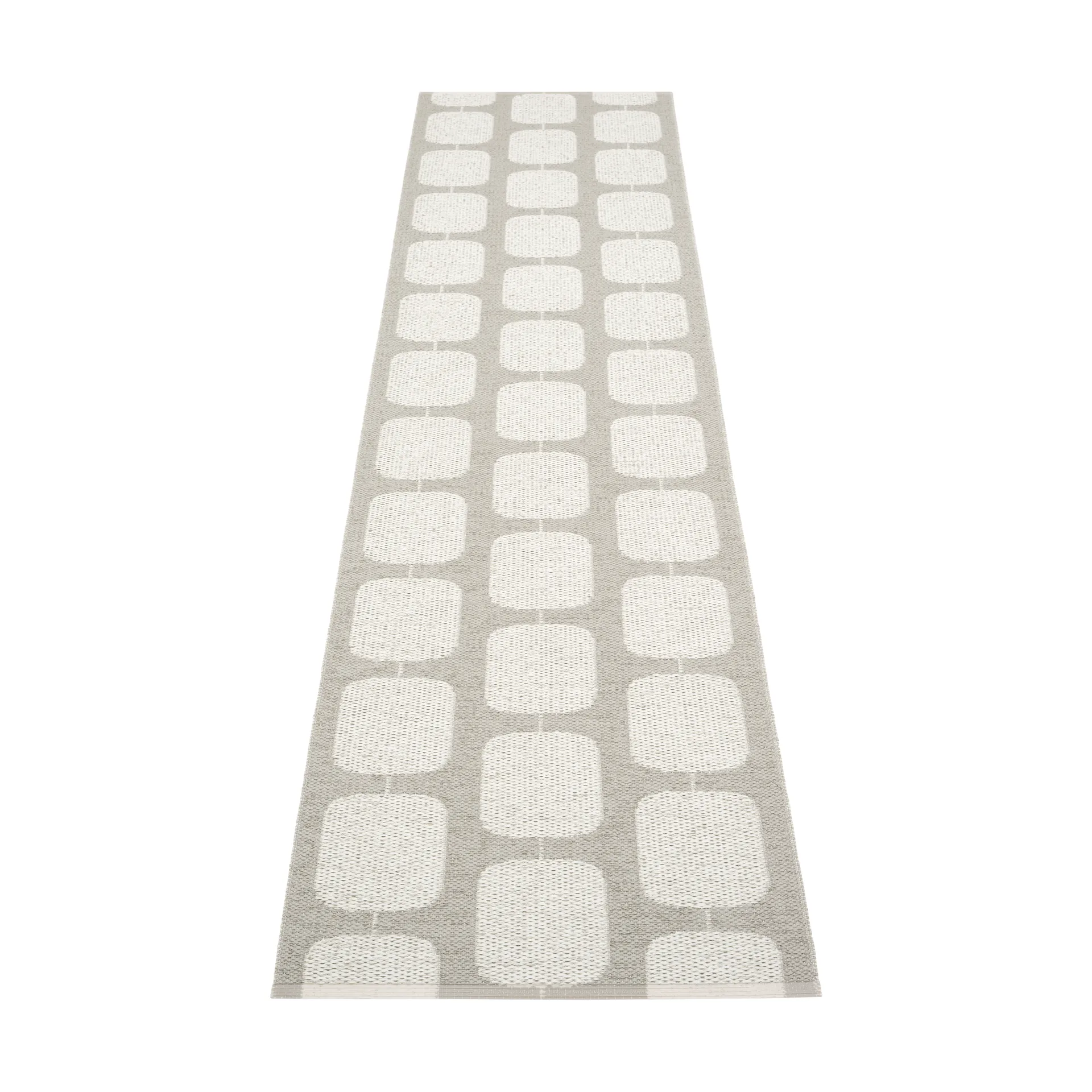 Sten gångmatta, warm grey, 70x400 cm Pappelina