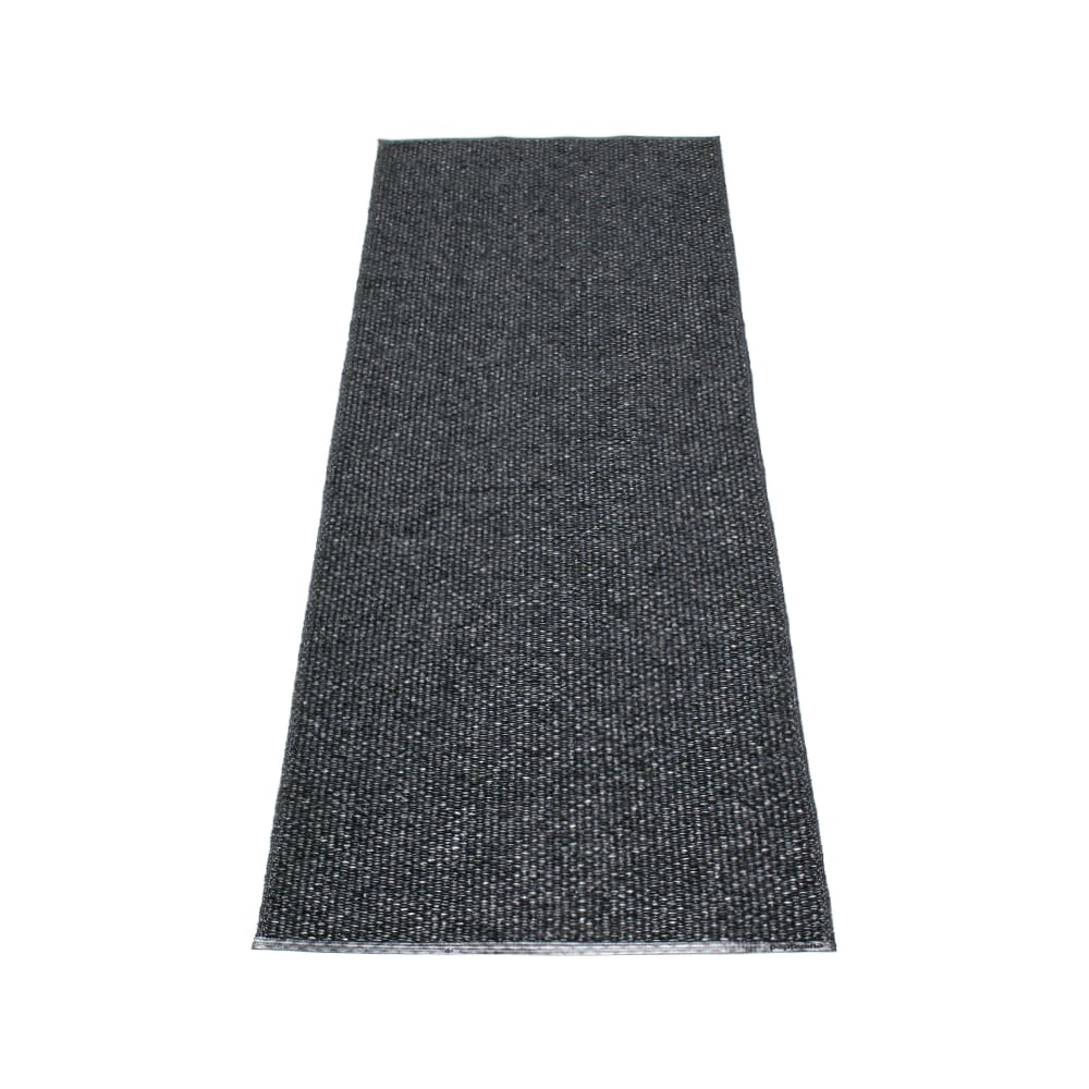 Pappelina Svea gångmatta black metallic/black 70x160 cm