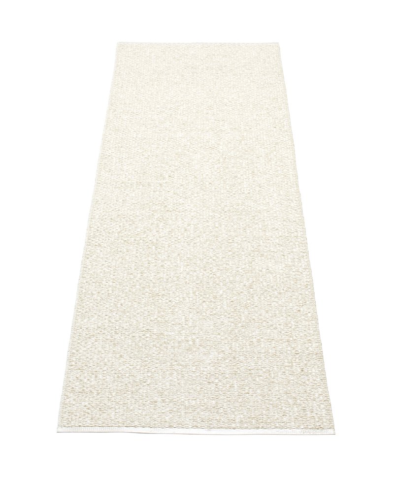Pappelina Svea gångmatta vanilla/beige metallic 70x240 cm