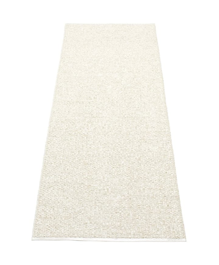 Svea gångmatta vanilla/beige metallic - 70x320 cm - Pappelina