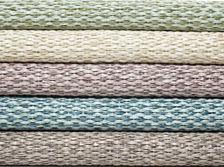 Svea gångmatta vanilla/beige metallic, 70x320 cm Pappelina