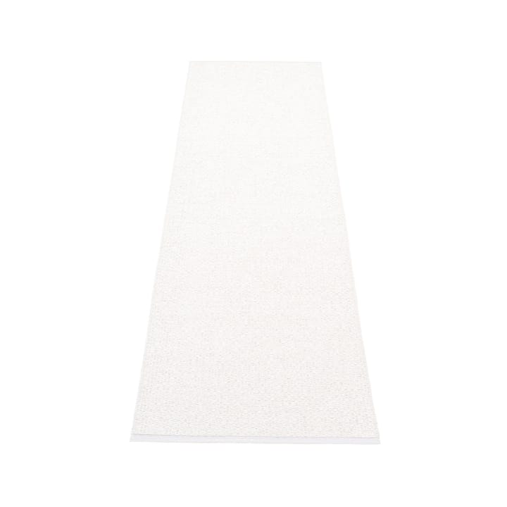 Svea gångmatta white metallic/white - 70x160 cm - Pappelina