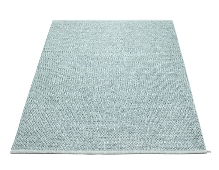Svea matta azurblue aetallic/pale turquoise, 180x260 cm Pappelina