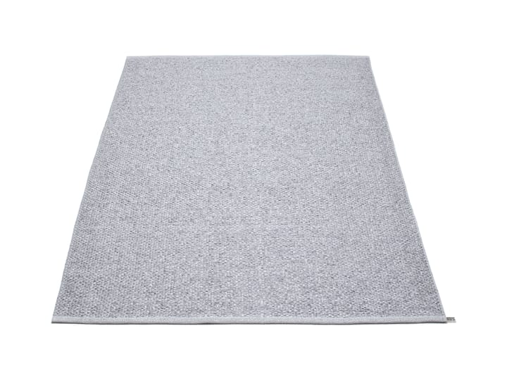 Svea matta grey metallic/light grey - 140x220 cm - Pappelina